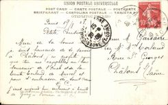 CPA Fantaisie Poussin Les bergers de l'arcadie Musee du Louvre Paris 