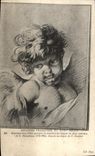 CPA Fantaisie Estampes francaises du 18eme Demarteau Boucher 