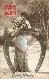 CPA Fantaisie Woman Horseshoe