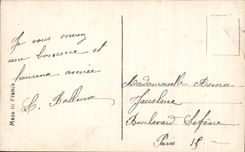 CPA Fantaisie Woman Horseshoe