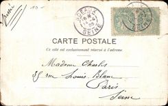 Santo German Paris del bulevar de la industria de reloj de la joyeria de Dumont del nino de la fantasia de CPA