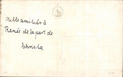 Nino de la desgracia de Louyot de la fantasia de CPA