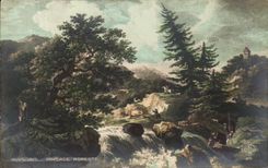 Paisaje rural de Ruysoael de la fantasia de CPA