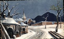 CPA Fantasy Village under snow