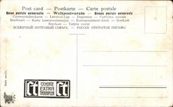 CPA Fantaisie Rembrandt Van Ryn Samson menace son beau pere 