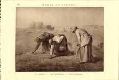 CPA Musee Du Louvre Millet Les Glaneuses