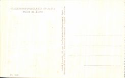 CPA Clermont Ferrand Places De Jaude