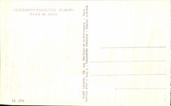 CPA Clermont Ferrand Places De Jaude