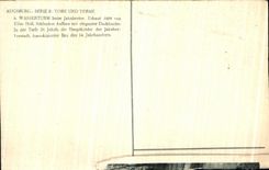 CPA Augsburg Series Torus Und Turme Wasserturm Beim Jakobertor