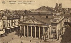 CPA Brussels Royal Theater of the Currency