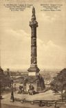 CPA Brussels Column of the Congers Tomb of a Belgian Unknown soldier