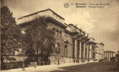 CPA Brussels Places Beautiful arts