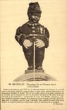 CPA Brussels Manneken Worse as an Alpine hunter