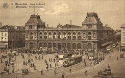 CPA Brussels Parks North Trams