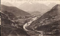 CPA Lourdes the Valley of Argeles Seen from of the Peak of Jer
