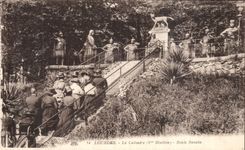 CPA Lourdes the Martyrdom Scala Sancta