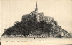 CPA Mont Saint Michel View In Western North