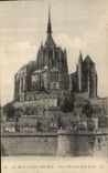 CPA Mont Saint Michel Seen in the East taken of the Strike