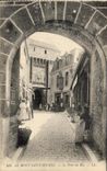 CPA Mont Saint Michel the Gate of the King
