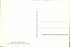 CPA Chatelguyon el parque y el establecimiento hidropatico Henry