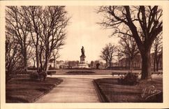 CPA Rheims the Colbert Public garden