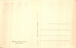 CPA Rheims the Colbert Public garden