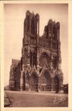 CPA Rheims the Cathedral