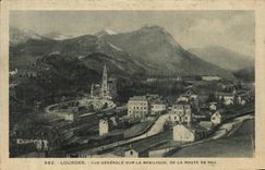 CPA Lourdes View On the Basilica Of the Road of Pau