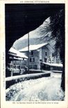 CPA Le Vercors Pittoresque Le Dernier Tunnel Et Les Baraques Sous La Neige