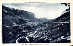 CPA Le Vercors Pittoresque Route Des Grands Goulets Les Lacets