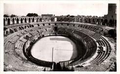 CPA Arles the Arena View Of the Interior