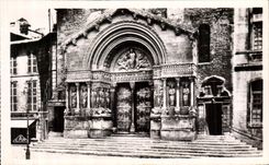 CPA Arles Cathedral St Trophime the Gate