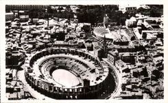 CPA Arles the Romain Amphitheater And the Ancient Theater