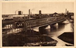 CPA Strasbourg Bridges Of the Rhine