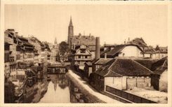 CPA Strasbourg Quay Of Small France