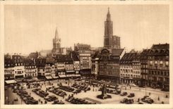 CPA Strasbourg Places Kleber