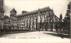 CPA Bourges la pieza meridional de la catedral