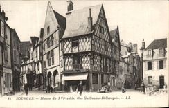 CPA Bourges House Of la calle Guillermo Dellevoysin