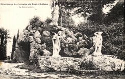 CPA Pilgrimage of the Martyrdom of Bridge Castle Resurrection