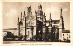 El Di Pavia de CPA Certosa sale del della Chiesa de Posteriore