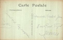 CPA Mont Saint Michel Southern Dimension seen from in the east of the Dam Fisherman