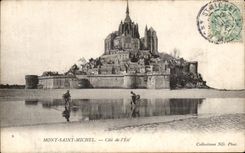 CPA Mont Saint Michel Dimension of the East Sinners