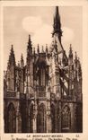 CPA Mont Saint Michel the Basilica the Apse