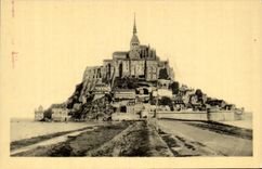 CPA Abbey Of Mont Saint Michel View the Southern Face