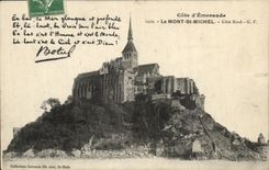 CPA Dimensions Emerald the Mount St Michel Cote Northern Botrel