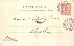 CPA Mont Saint Michel the Southern Dimension seen of the Dam