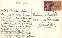 CPA Mont Saint Michel Seen from of the Dam by spring tide