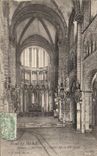 Interior CPA Mont Saint Michel Abbey of the Church