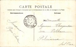 CPA Mont Saint Michel Southern Dimension Train