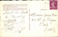 CPA Mont Saint Michel the Room Of the Knights